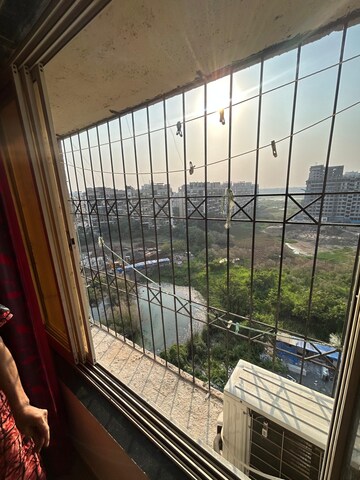 Balcony in 2 BHK Apartment at Priyesh Heights, Virar West – for Rent