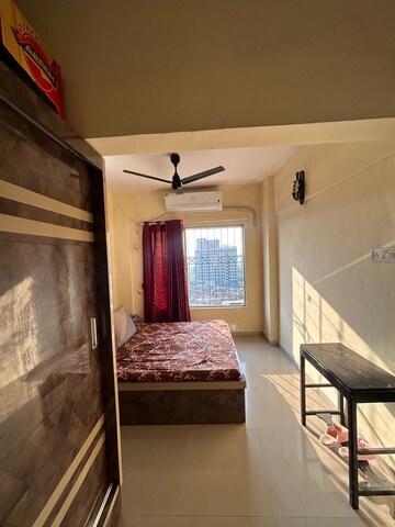 Bedroom in 2 BHK Apartment at Priyesh Heights, Virar West – for Rent