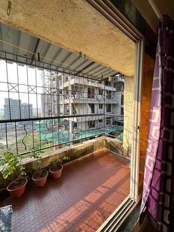 Balcony in 2 BHK Apartment at Priyesh Heights, Virar West – for Rent