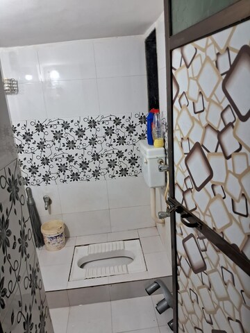Bathroom in 1 BHK Apartment at Bhoomi Arkade Acropolis Phase II, Virar West – for Rent