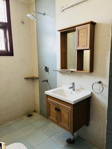 Bathroom in 3 BHK Builder Floor at Sector 14 – for Rent