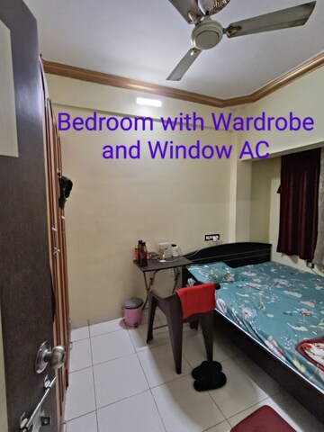 Master Bedroom in 2 BHK Independent House at Kopar Khairane – for Sale
