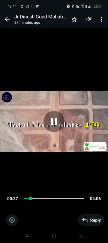  Plot – Exterior View View at Veltur - for Sale