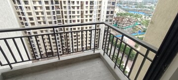 Balcony in 2 BHK Apartment at Runwal Gardens, Dombivli East – for Rent