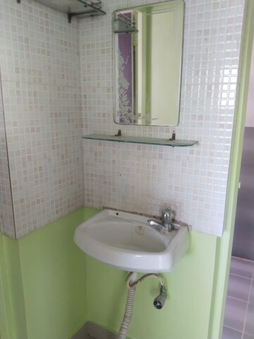 Bathroom in 1 BHK Apartment at Dhayari – for Rent