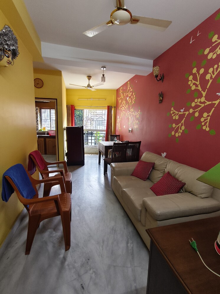 Living Room, behala chowrasta 2 Bedroom 660 Sq.Ft. Builder Floor In Behala Chowrasta Kolkata 7982707