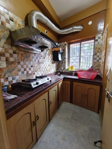 Kitchen in 2 BHK Builder Floor at Behala Chowrasta – for Sale