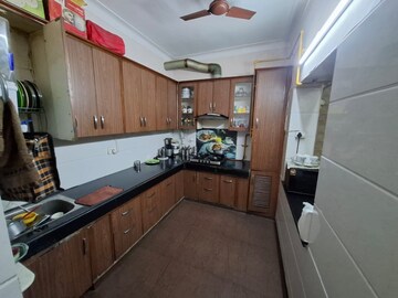 Kitchen in 3 BHK Apartment at Vasundhara Enclave – for Rent