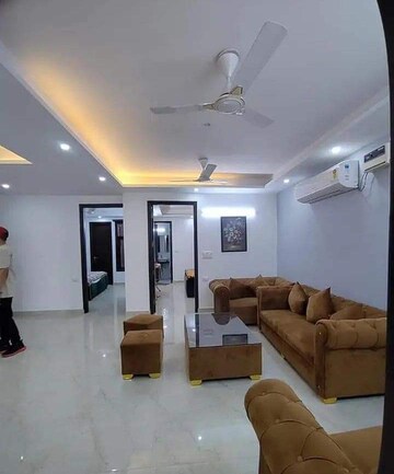 Living Room in 3 BHK Builder Floor at Saket – for Rent