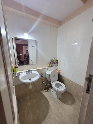 Bathroom in 3 BHK Apartment at One Hiranandani Park, Ghodbunder Road – for Rent
