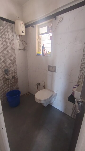Bathroom in 3 BHK Apartment at One Hiranandani Park, Ghodbunder Road – for Rent