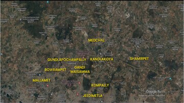 Master Plan in 3 BHK Apartment at Kompally – for Sale