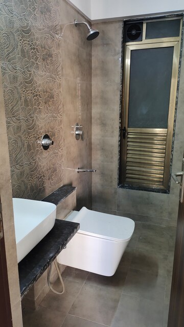 Bathroom in 1 BHK Apartment at Regency Anantam, Dombivli East – for Rent