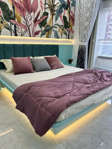 Bedroom in 2.5 BHK Apartment at Agarwal Sky Heights, Vasai East – for Sale