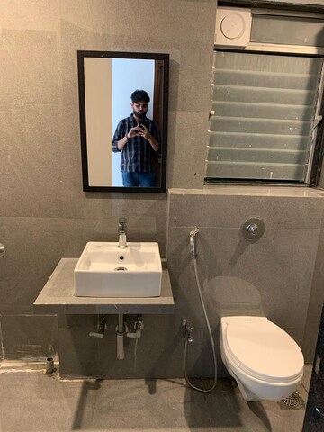 Bathroom in 2 BHK Apartment at Mayfair The View, Vikhroli West – for Rent