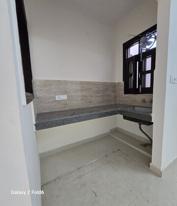 Kitchen in 1 BHK Builder Floor at Chattarpur – for Rent