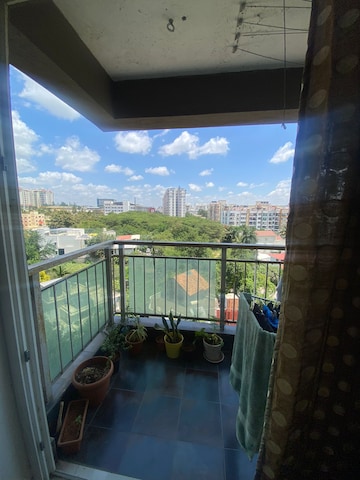 Balcony in 3 BHK Apartment at Sobha Classic, Harlur – for Rent