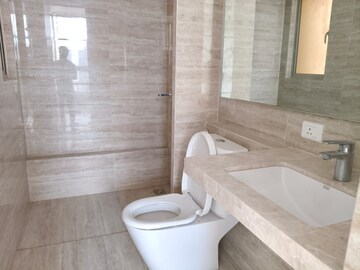 Bathroom in 2 BHK Apartment at Hiranandani Delanna, Ghodbunder Road – for Rent