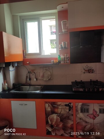 Kitchen in 2.5 BHK Apartment at Empire Meadows, Ameenpur – for Rent