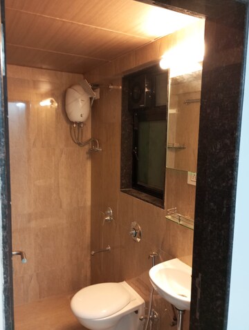 Bathroom in 1 BHK Apartment at Lotus Residency Goregaon West, Goregaon West – for Rent