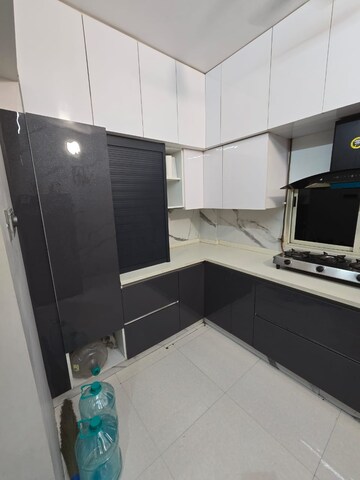 Kitchen in 1 BHK Apartment at Swastik Residency 1, Ghodbunder Road – for Rent