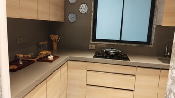 Kitchen in 3 BHK Apartment at Kalpataru Magnus, Bandra East – for Sale