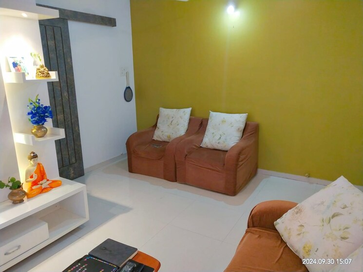 Living Room, puranik-city-phase-iii 2 Bedroom 620 Sq.Ft. Apartment In Ghodbunder Road Thane 7983087