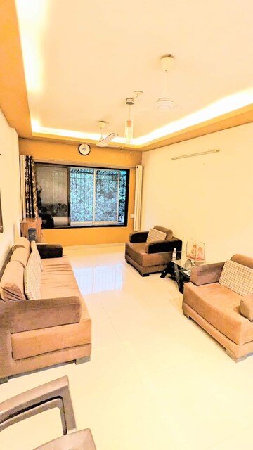 Living Room in 1 BHK Apartment at Durvas CHS, Nalasopara East – for Sale