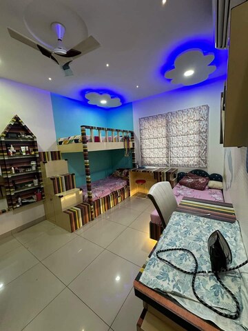 Master Bedroom in 2 BHK Apartment at Turning Point CHS, Vasai East – for Sale