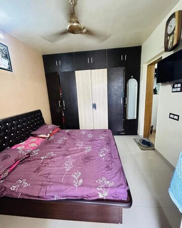 Bedroom in 1 BHK Apartment at Agarwal Vrindavan Gardens, Vasai East – for Sale