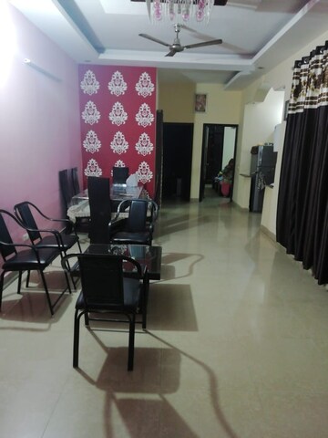 Living Room in 3 BHK Apartment at Dhakoli Village – for Rent