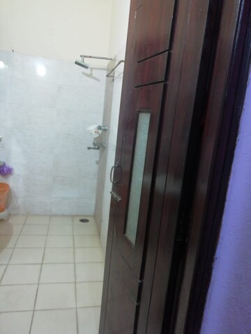 Bathroom in 3 BHK Apartment at Dhakoli Village – for Rent