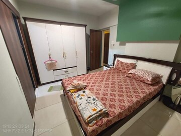 Bedroom in 2 BHK Apartment at Agarwal Residency CHS, Nalasopara East – for Rent