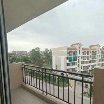 Balcony in 3 BHK Apartment at Maxxus Elanza, Nagla Road – for Rent