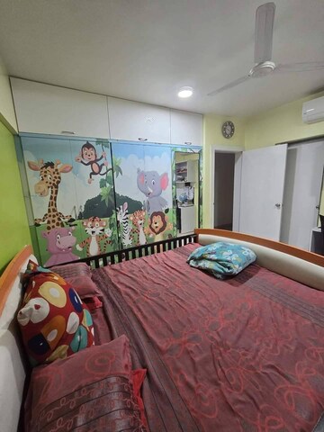 Bedroom in 2 BHK Apartment at Agarwal Residency CHS, Nalasopara East – for Sale