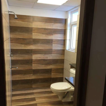 Attached Bathroom in 3 BHK Apartment at NK Sharma Savitry Greens, Vip Road – for Sale