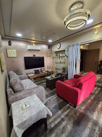 Living Room in 2 BHK Apartment at Agarwal Nagri, Vasai East – for Rent