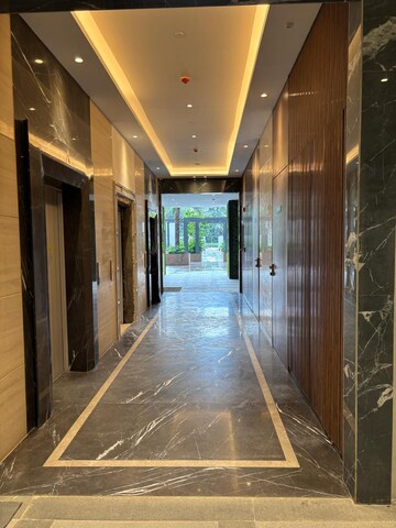 Building Lobby in 2 BHK Apartment at Rajesh Raj Infinia, Malad West – for Rent