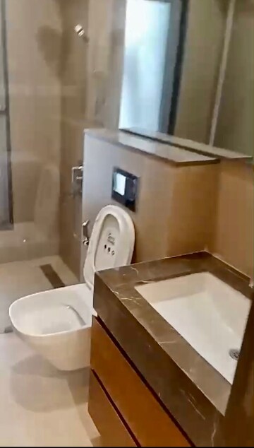 Bathroom in 3 BHK Apartment at Piramal Aranya, Byculla – for Rent
