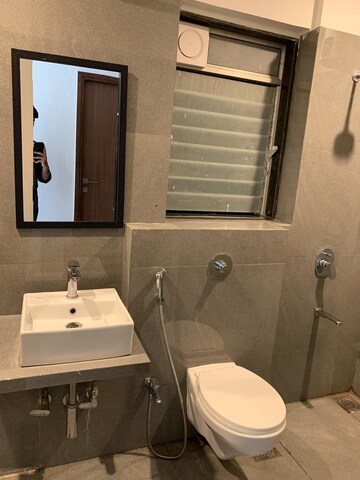 Bathroom in 2 BHK Apartment at Mayfair The View, Vikhroli West – for Rent