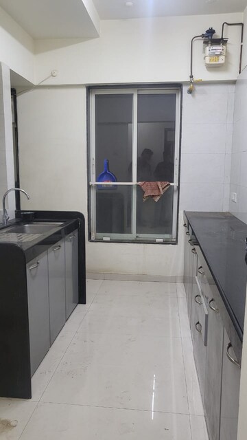 Kitchen in 2 BHK Apartment at Hiranandani Atlantis, Powai – for Rent