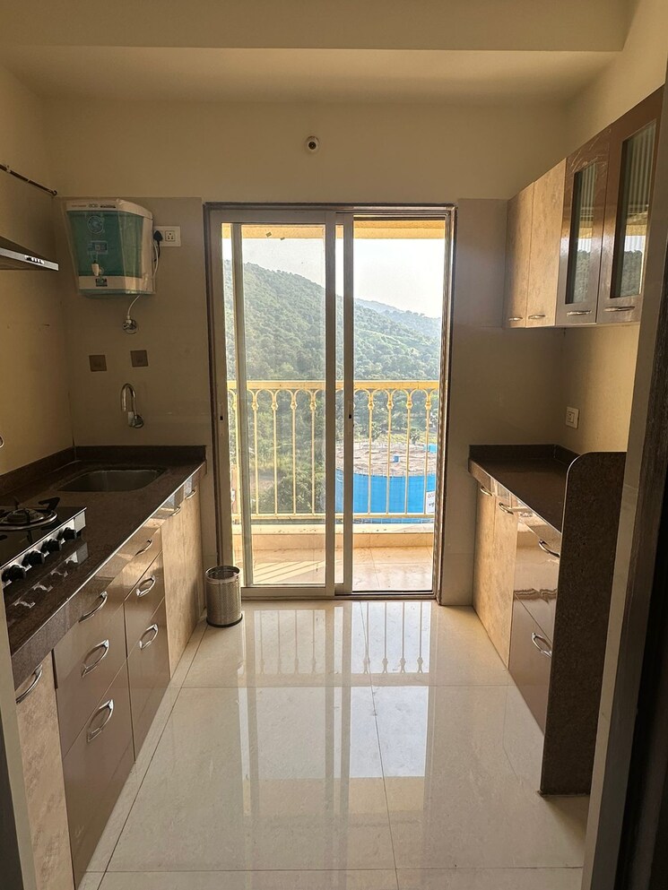 Kitchen, rutu-city 1 Bedroom 452 Sq.Ft. Apartment In Kasarvadavali Thane 7983427