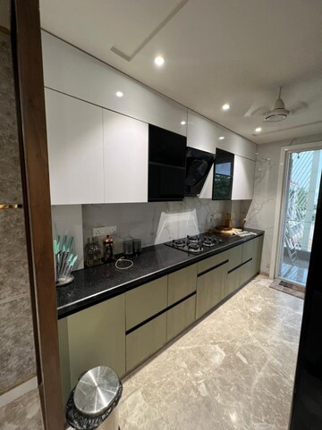 Kitchen in 3 BHK Builder Floor at Paschim Vihar – for Rent