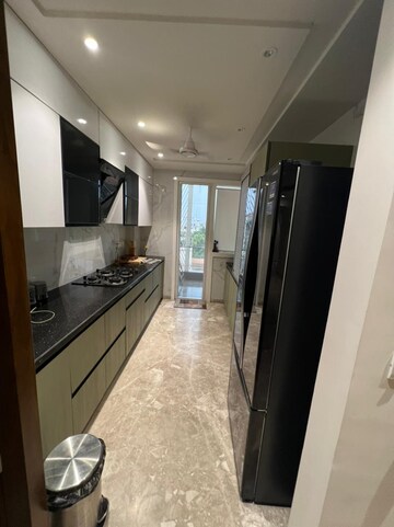 Kitchen in 3 BHK Builder Floor at Paschim Vihar – for Rent