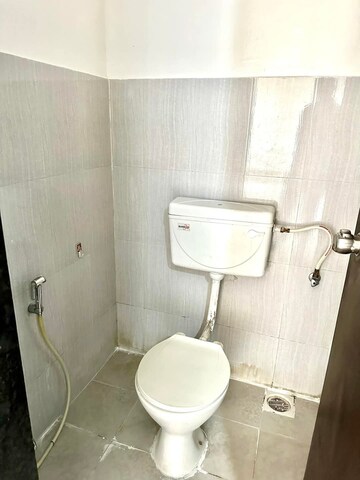 Bathroom in 2 BHK Apartment at Yashwant Park CHS, Vasai East – for Rent