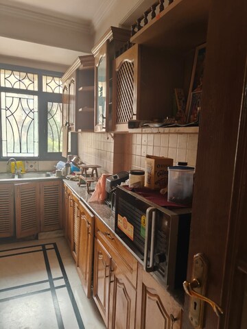 Kitchen in 3 BHK Apartment at Ansal Sushant Estate, Sector 52 – for Rent