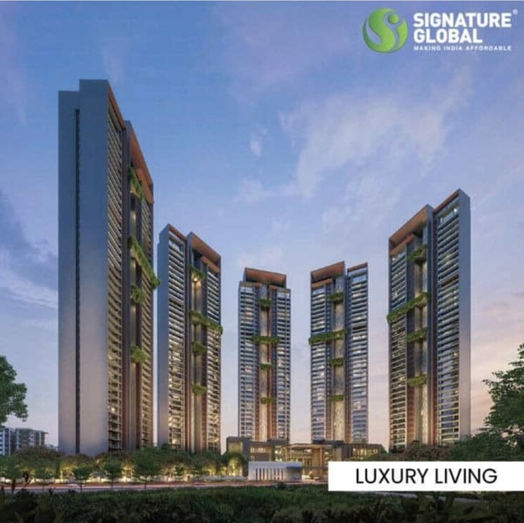 Exterior View, signature-global-de-luxe-dxp 3.5 Bedroom 2623 Sq.Ft. Apartment In Sector 37d Gurgaon 7983573