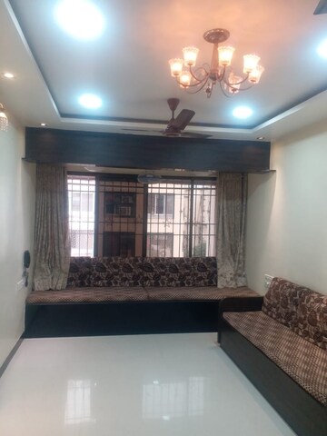Living Room in 2 BHK Apartment at Kshitij CHS, Goregaon East – for Rent