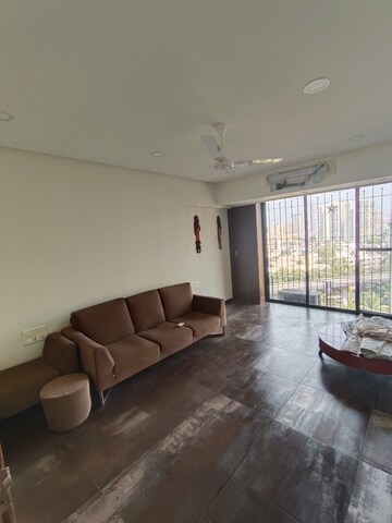 Living Room in 3 BHK Apartment at Ajmera Beverly Hills and Royal Empire, Andheri West – for Rent