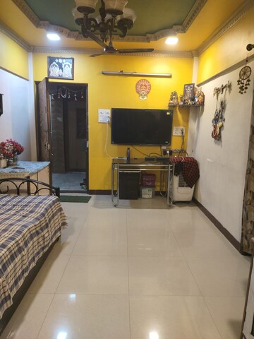 Living Room in 1 BHK Apartment at Sai Sagar CHS Juinagar, Juinagar – for Sale